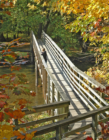 Claudia on the Bridge