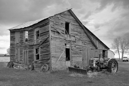 Stormy Barn